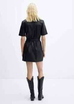 Robe Chemisier Similicuir -Mode Nouvelle Magasin 57095138 99 R