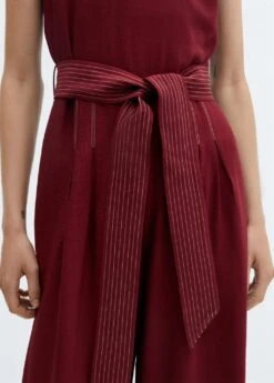 Combinaison Coutures Ceinture à Nouer -Mode Nouvelle Magasin 57095789 75 D6