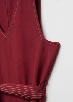 Combinaison Coutures Ceinture à Nouer -Mode Nouvelle Magasin 57095789 75 D8