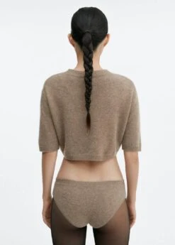 Short Maille Cachemire 9 Short Maille Cachemire -Mode Nouvelle Magasin 57095801 35 R