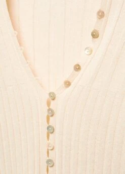 Cardigan Côtelé Boutons -Mode Nouvelle Magasin 57095807 05 D8