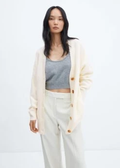 Cardigan Boutons Oversize -Mode Nouvelle Magasin 57097737 05