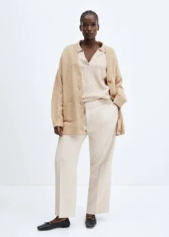 Cardigan Boutons Oversize -Mode Nouvelle Magasin 57097737 06 D3